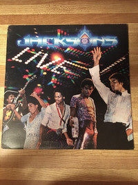 Record Album Vinyl LP-THE JACKSONS-LIVE-2 LP SET