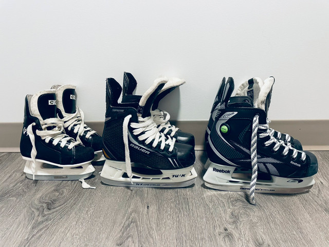 YOUTH/JUNIOR HOCKEY SKATES-EXCELLENT CONDITION! in Skates & Blades in Calgary