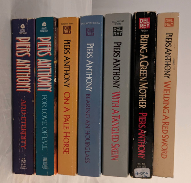 Incarnations of Immortality series (1-7) by Piers Anthony in Fiction in Oakville / Halton Region - Image 4