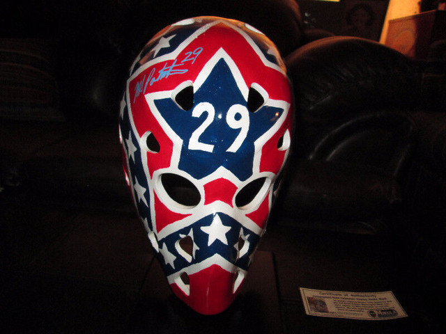 Mike Palmateer Autographed Full Size Goalie Mask in Arts & Collectibles in Mississauga / Peel Region