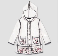 Victoria Beckham for Target Clear Flower Raincoat for Kids (4T)