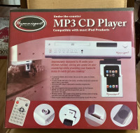 Under counter C D and MP 3 Player