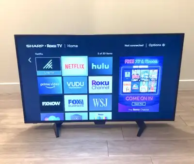 32'' SHARP Roku Smart LED TV, View more