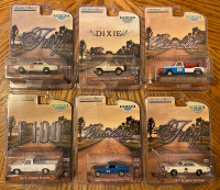 Hazzard County Diecast Collectibles 1/64 Lot of 6