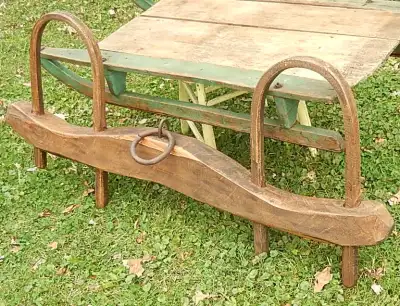 Houc double - Attelage à boeuf vintage - Luminaire, View more