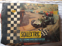 Vintage Scalextric Race Set