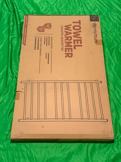 WarmlyYours Malta Heated Towel Rack 11-Bar Electric Towel Warmer, View more