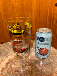 Large Vintage Automobile Glass, Ford, Chevy, Hudson, Stutz, Etc.