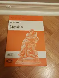 Handel Messiah, New Novello Choral Edition edit Watkins Shaw