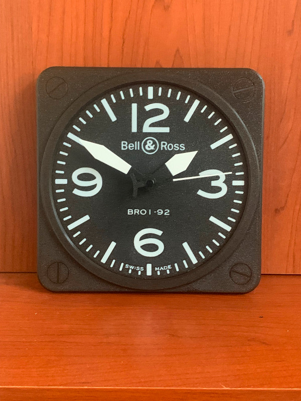 Bell & ross wall clock hotsell