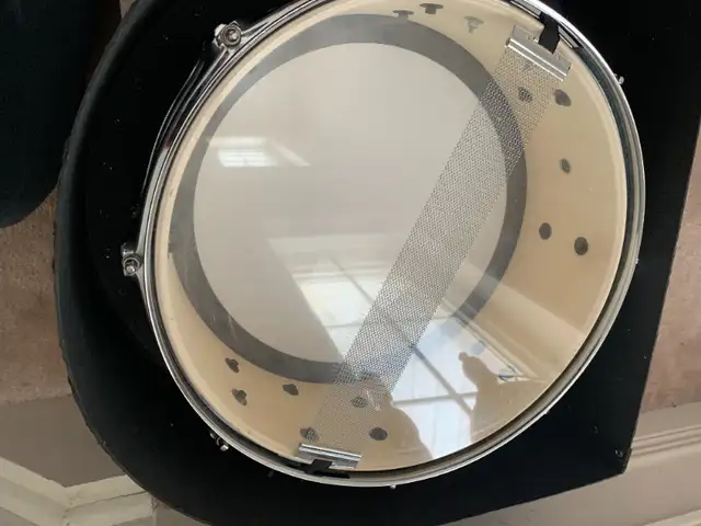 TAMA Imperial Star snare drum and case. in Drums & Percussion in Barrie - Image 4