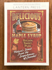 1000 piece puzzle - Maple Syrup - all pieces here
