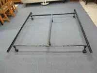 Cadre Rail de lit GRAND pour sommier + matelas / Queen Bed frame