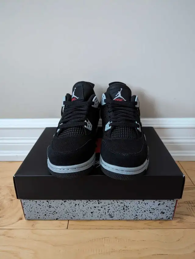 Jordan 4 Black Canvas GS  5y628632815217941211