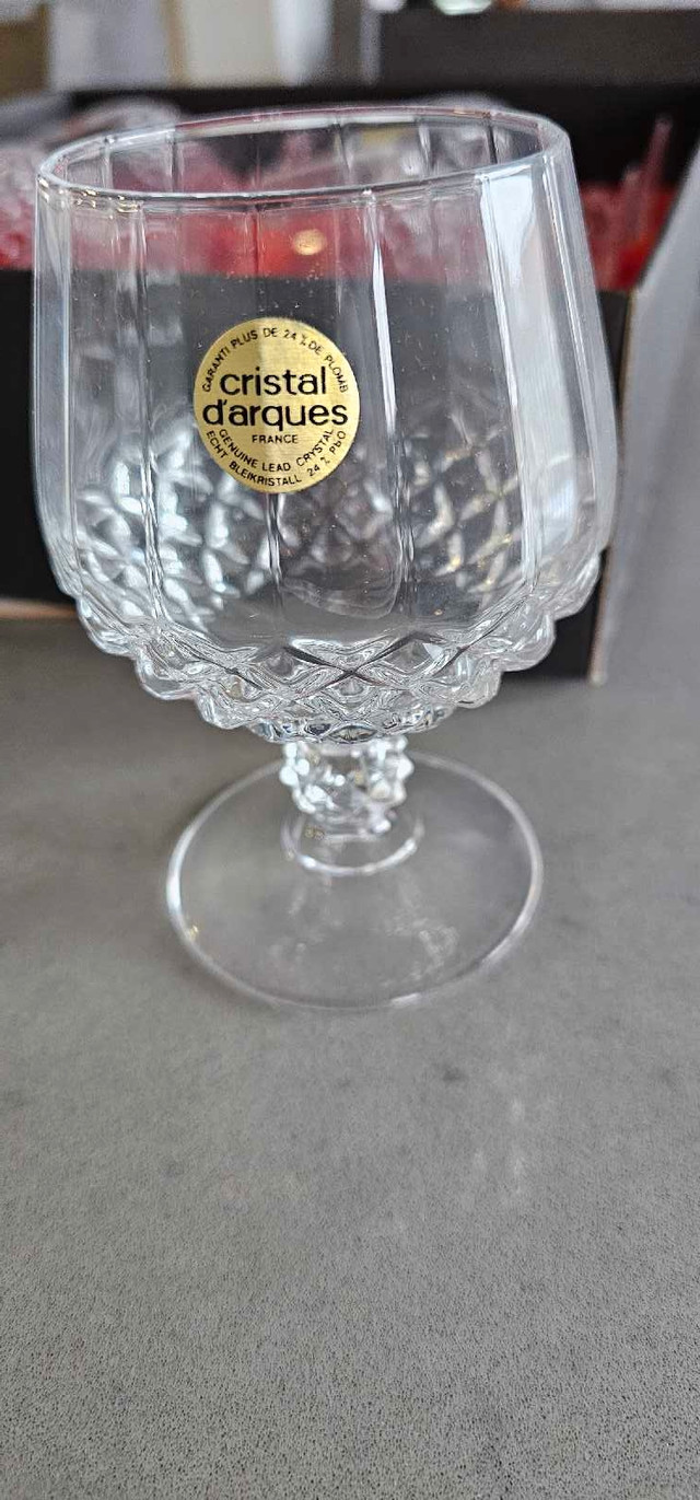 Crystal brandy glasses 32cl in Garage Sales in Markham / York Region - Image 2
