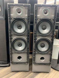 Energy 5.1E Tower Speakers (Missing Grill Cloth)