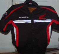 Honda CBR Pit Crew Technician Racing Shirt Motorsports XL