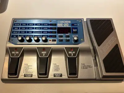 Multi Effects Boss ME-20 Guitar Pedal, View more