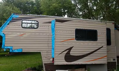 Looking for a project? This trailer needs some work but has a strong frame and a few solid features...