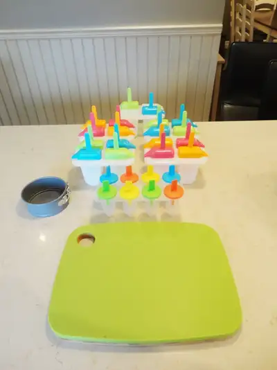 Popsicle Ice Pop Mold Tray Sets, Cutting Board, Cake Springform, View more