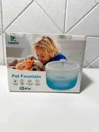 Wireless pet fountain 30$