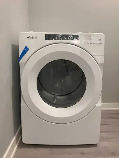 Whirlpool front load dryer, View more