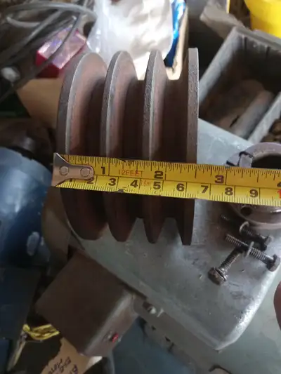 2 pcs triple pulley 4-1/2  inch, View more