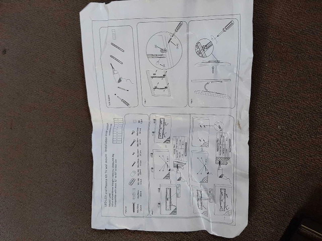 Tv mount, with all hardware, never used in TVs in Kitchener / Waterloo - Image 3