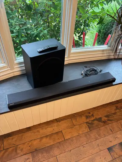 Samsung sound bar, View more