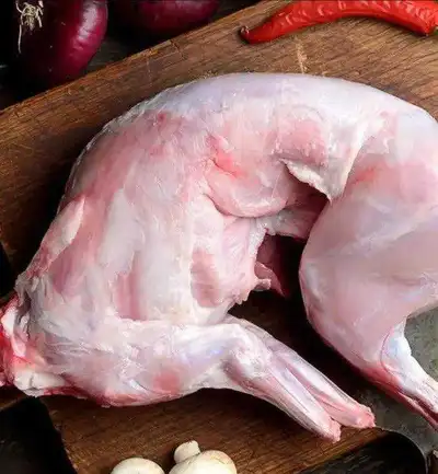 Whole prey raw rabbit pet food, View more