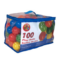 OsoFun 100 Pcs Multi Color Plastic Play Balls