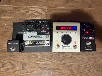 Pro Bass Pedalboard - Eventide H9 MAX / VT Bass DI / Studio Bass, View more