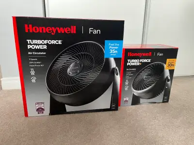 Brand new Honeywell TurboForce fans (HT908C+HT900C), View more