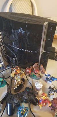 Old style PS3 with games and accessories 