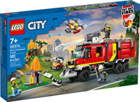 LEGO CITY # 60374  FIRE COMMAND TRUCK  Building Toy BRAND NEW!!!