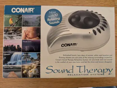 Conair sound therapy relaxation system, View more