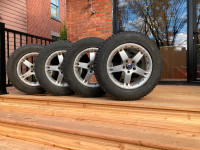 4 pneus d’hiver sur Mag Volvo