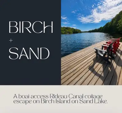 Rideau Canal Cottage Rental Between Ottawa and Kingston, View more