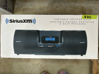 SiriusXM. Speaker dock. $80
