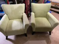 Living Room Accent Chairs - Pair