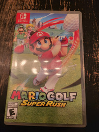 Mario golf super rush 