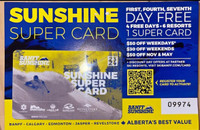 Sunshine Super Card Direct to Lift