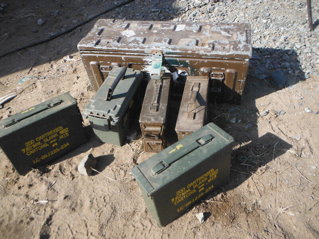ammo crates  empty in Other in Kamloops - Image 2