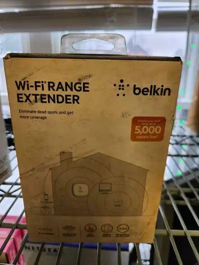 Belkin WiFi Range Extender, View more