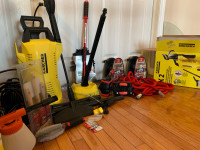 New Karcher Power Pressure Washer With Full Kits & Accessories 