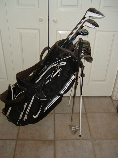 LIKE NEW COMPLETE LT CALLAWAY RAZR X 12 PC REG STEEL GOLF CLUBS, View more