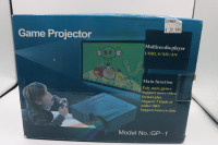 GP-1 LED Game Projector Home Office Projector - Black (#33906)