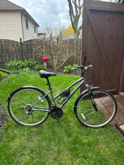 Great bike. Barely used, tires need air. Selling cash to avoid scams.