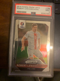 Robert Lewandowski graded Poland card 