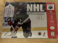 NHL Breakaway 98 Sealed Nintendo N64 Video Game Showcase 319